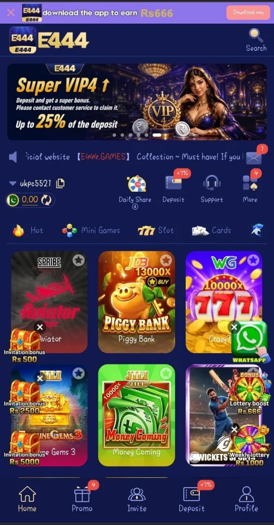 E444 Game