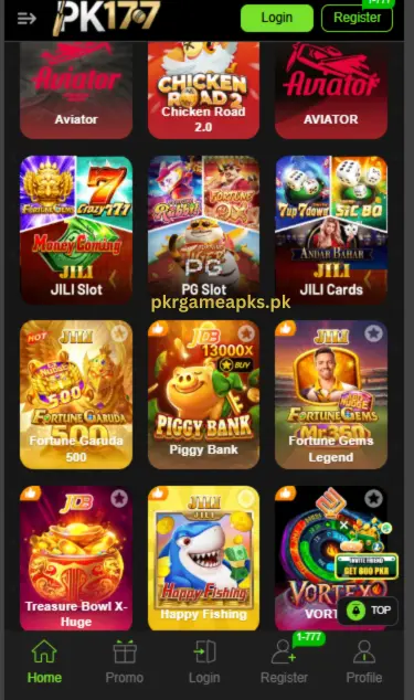 Pkr777 Game APK